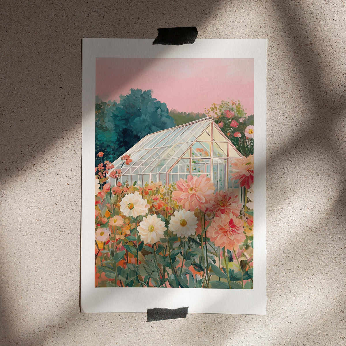 Poster My dreamy greenhouse