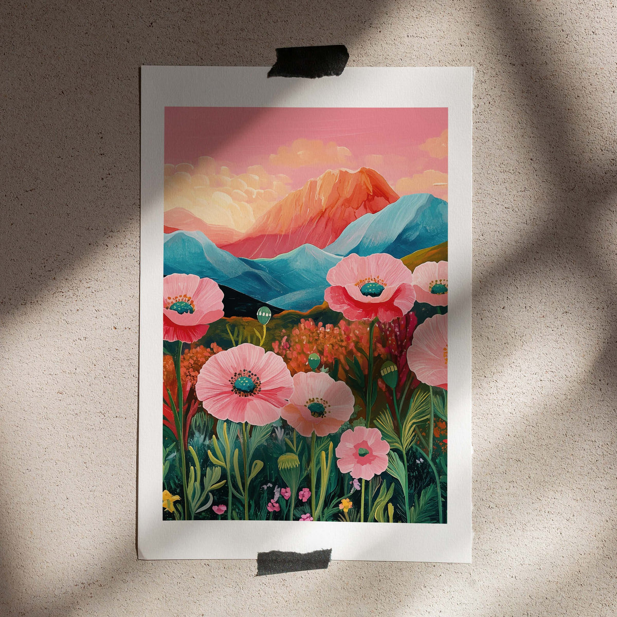 Poster Norway poppies