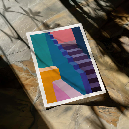 Poster 50x70 Stairs