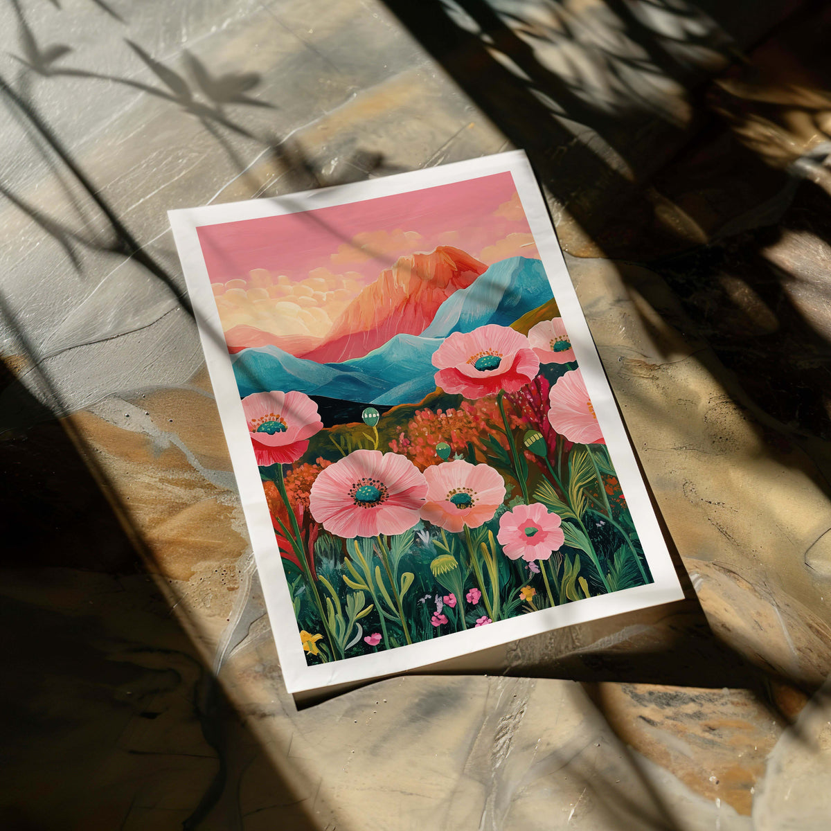 Poster Norway poppies