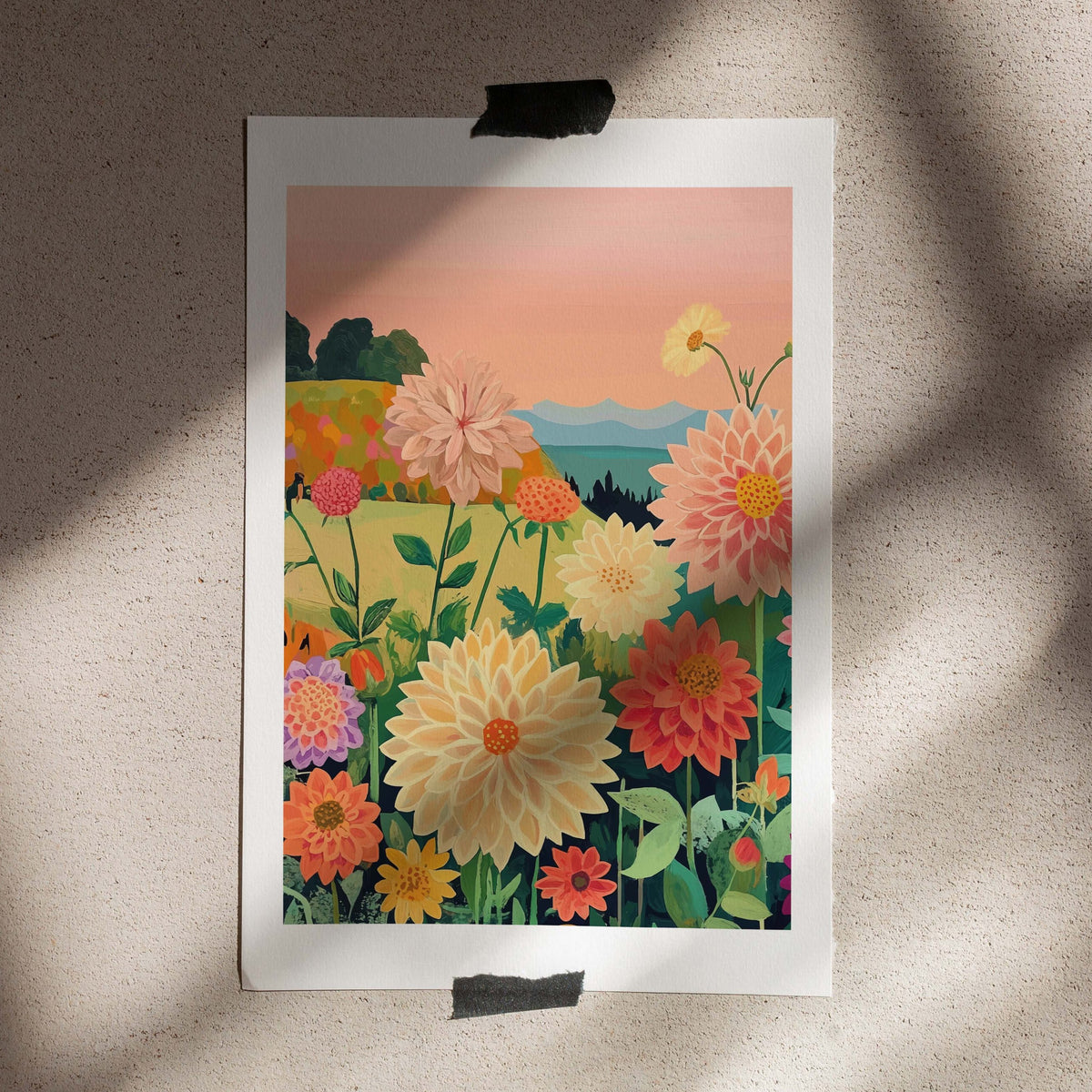 Poster Dahlias for you