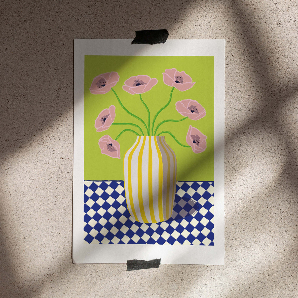 Poster Poppies Pink